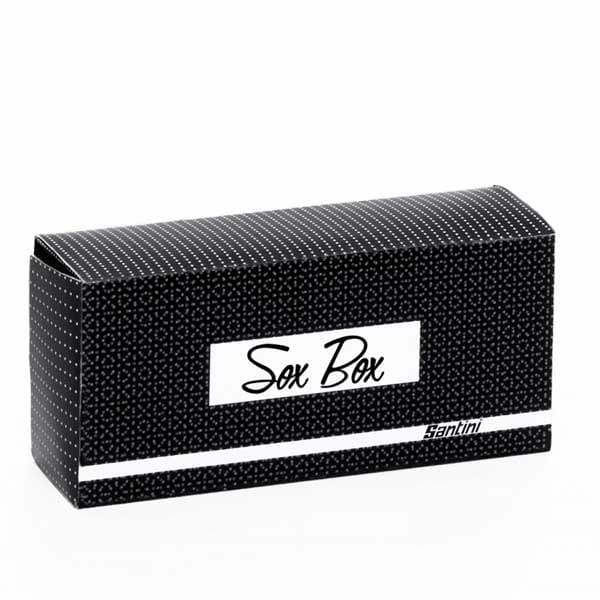 Cycle Tribe Product Sizes Santini Sox Box - Black Mix