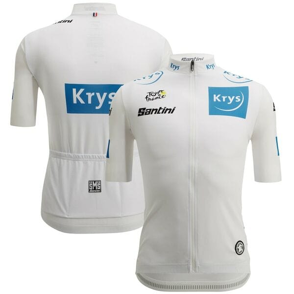 Cycle Tribe Product Sizes Tour de France 2022 Replica Team Jersey by Santini - White