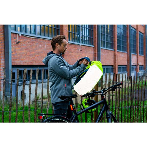 Cycle Tribe WOWOW Bag Cover Aqua LED